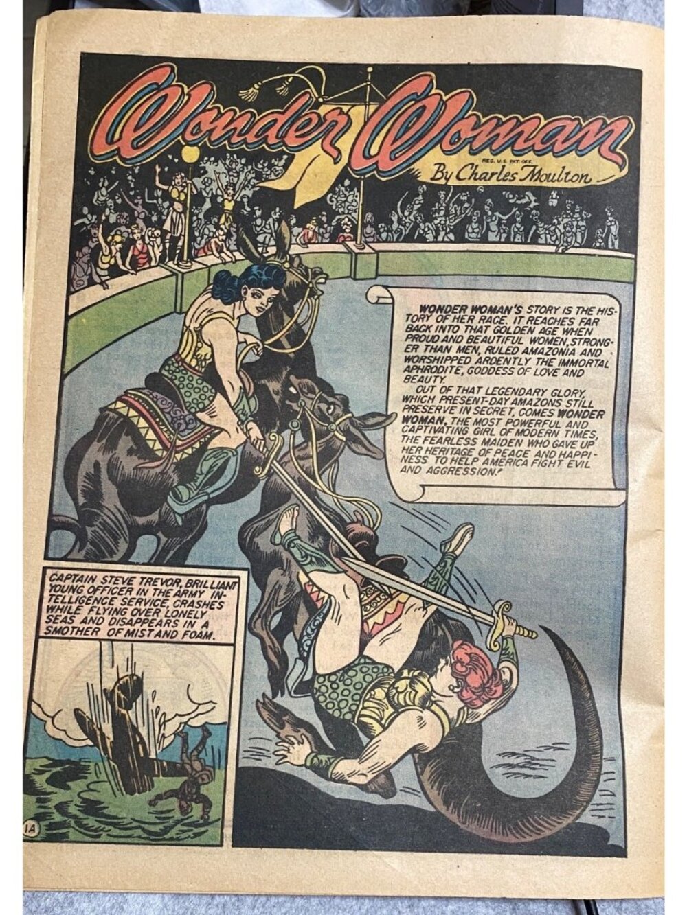 Famous First Edition Wonder Woman No. 1 Summer Issue 1942 Reprint Limited Collec - Picture 16 of 16